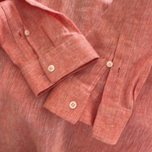 Linen button down IL GRANCHIO S - Picture 4 of 4